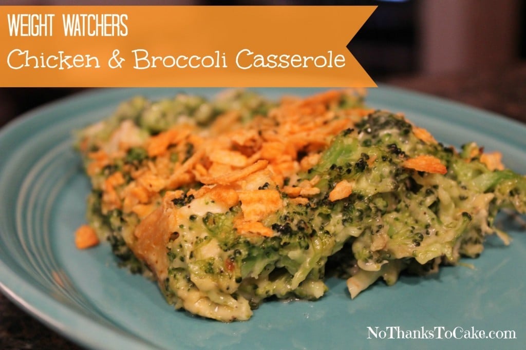 Chicken and Broccoli Casserole | No Thanks to Cake