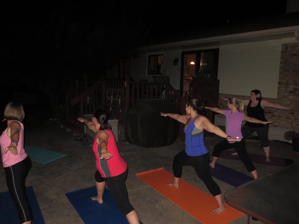 Yoga in the Yard | No Thanks to Cake