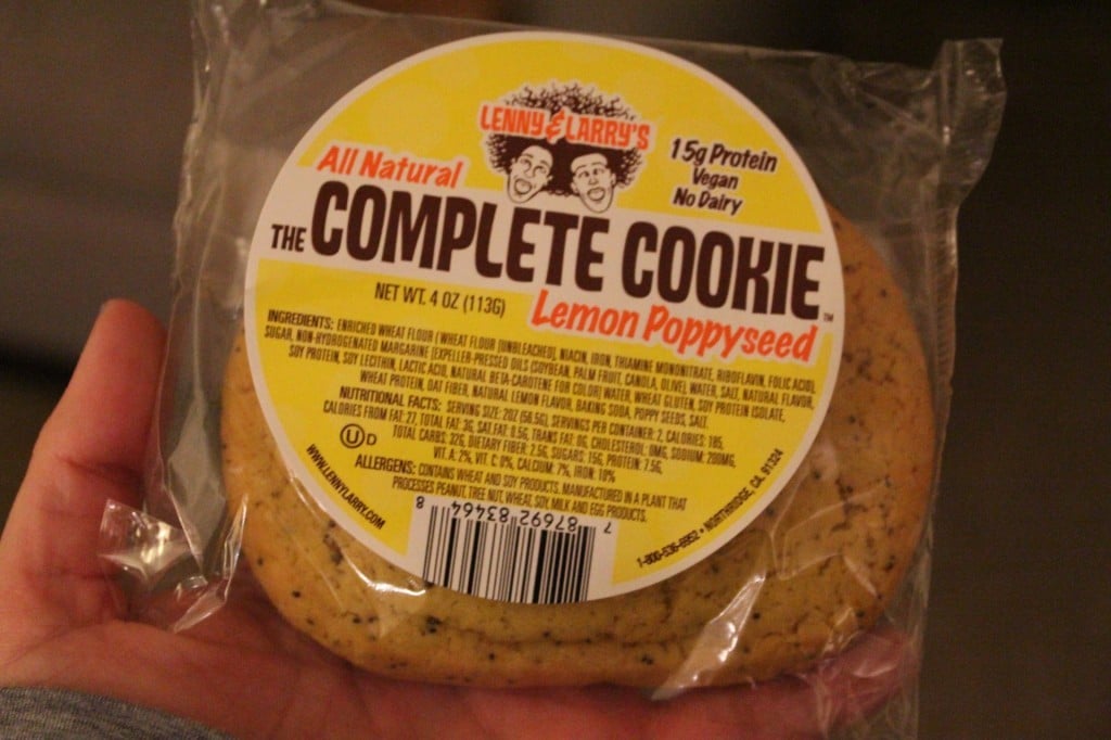 Lenny & Larry's Poppy Seed Complete Cookie | No Thanks to Cake