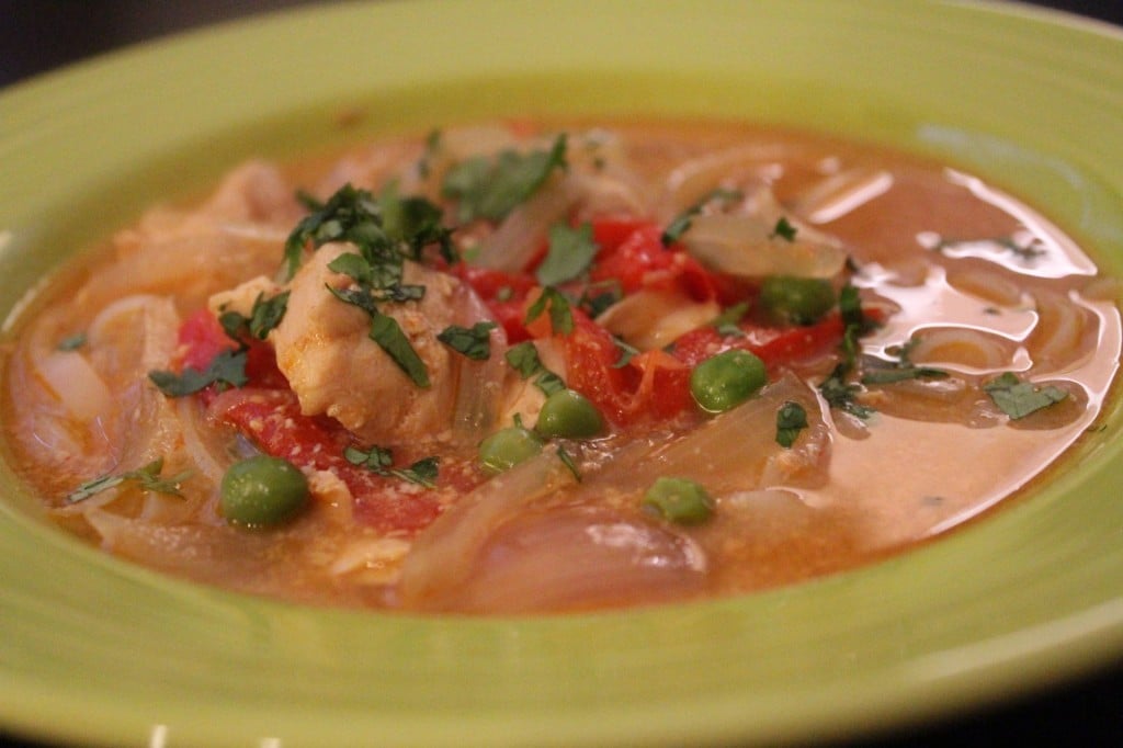 Slow Cooker Thai Chicken Soup | No Thanks to Cake