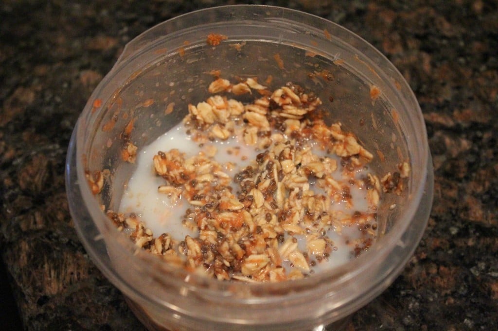 Carrot Cake Overnight Oats | No Thanks to Cake