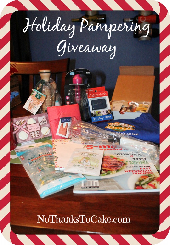 Holiday Pampering Giveaway | No Thanks to Cake