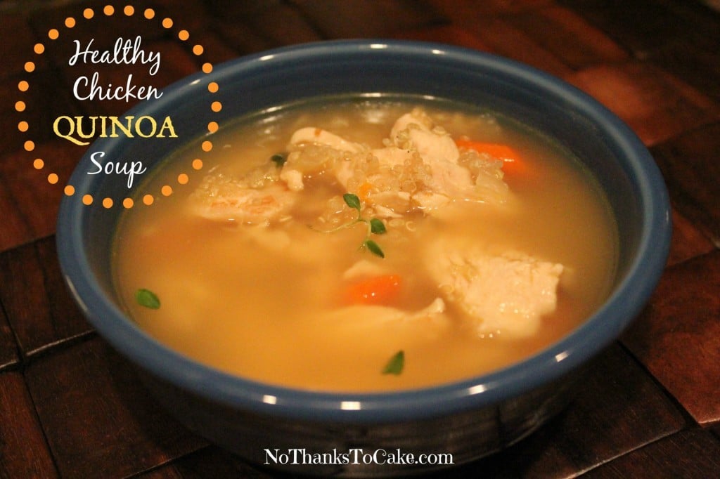 Healthy Chicken Quinoa Soup