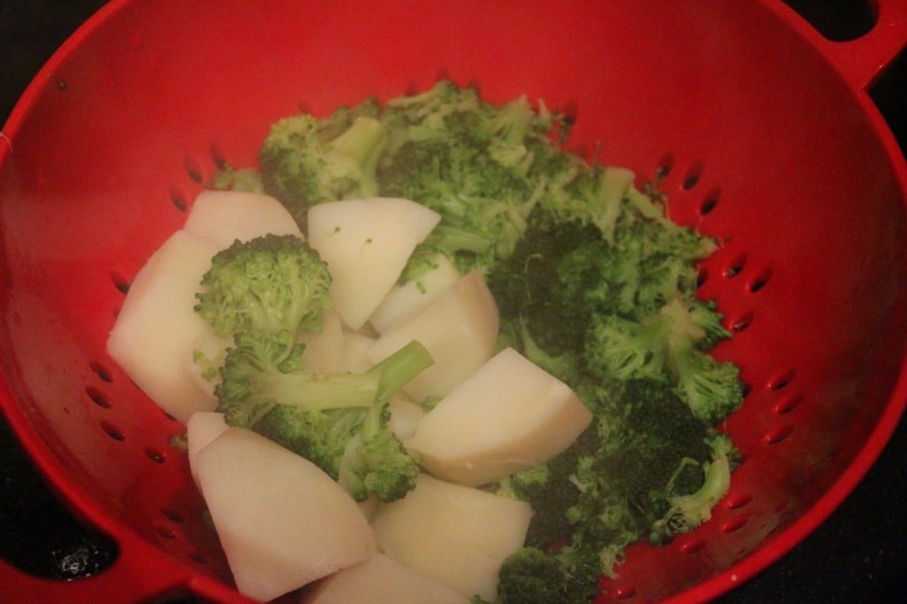 Healthy Cheesy Broccoli Potato Soup | No Thanks to Cake