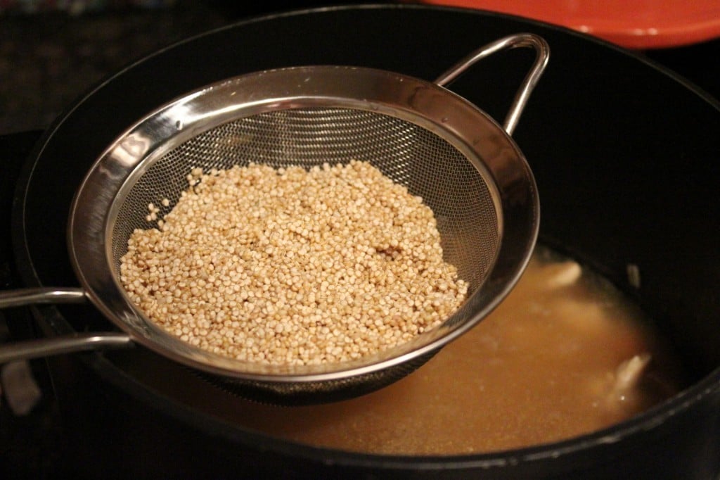 Healthy Chicken Quinoa Soup | No Thanks to Cake