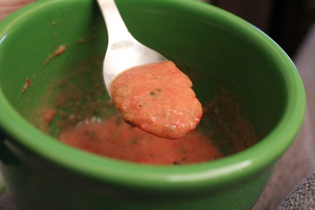 Four-Ingredient Healthy Tomato Soup | No Thanks to Cake
