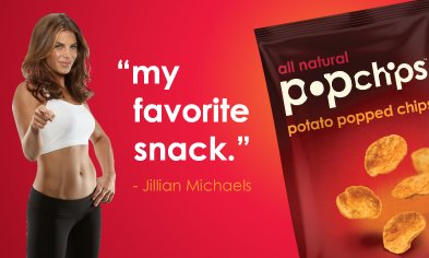 Jillian Michaels PopChips | No Thanks to Cake