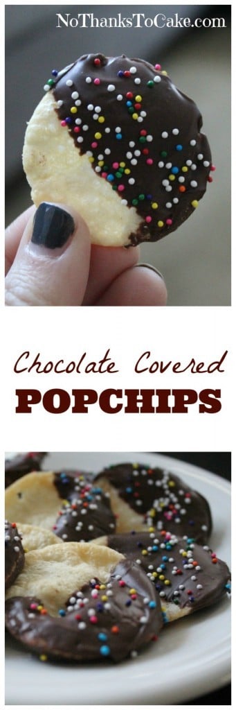 Chocolate Covered PopChips | No Thanks to Cake