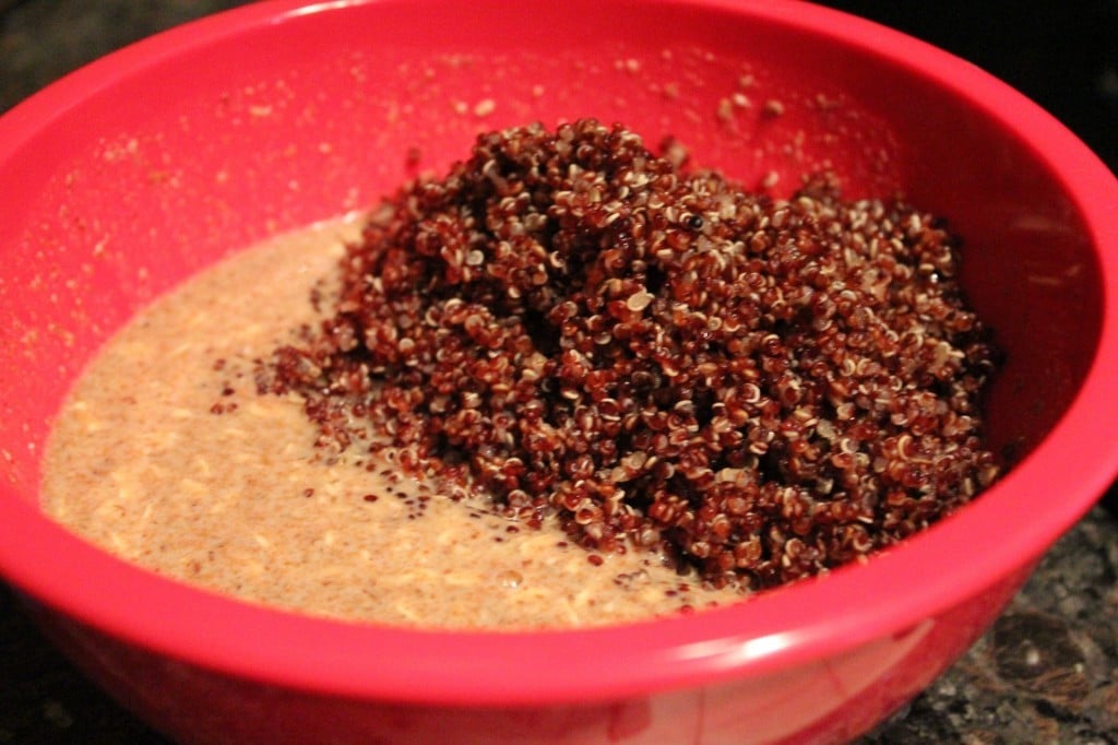 Quinoa PB2 Breakfast Bake | No Thanks to Cake