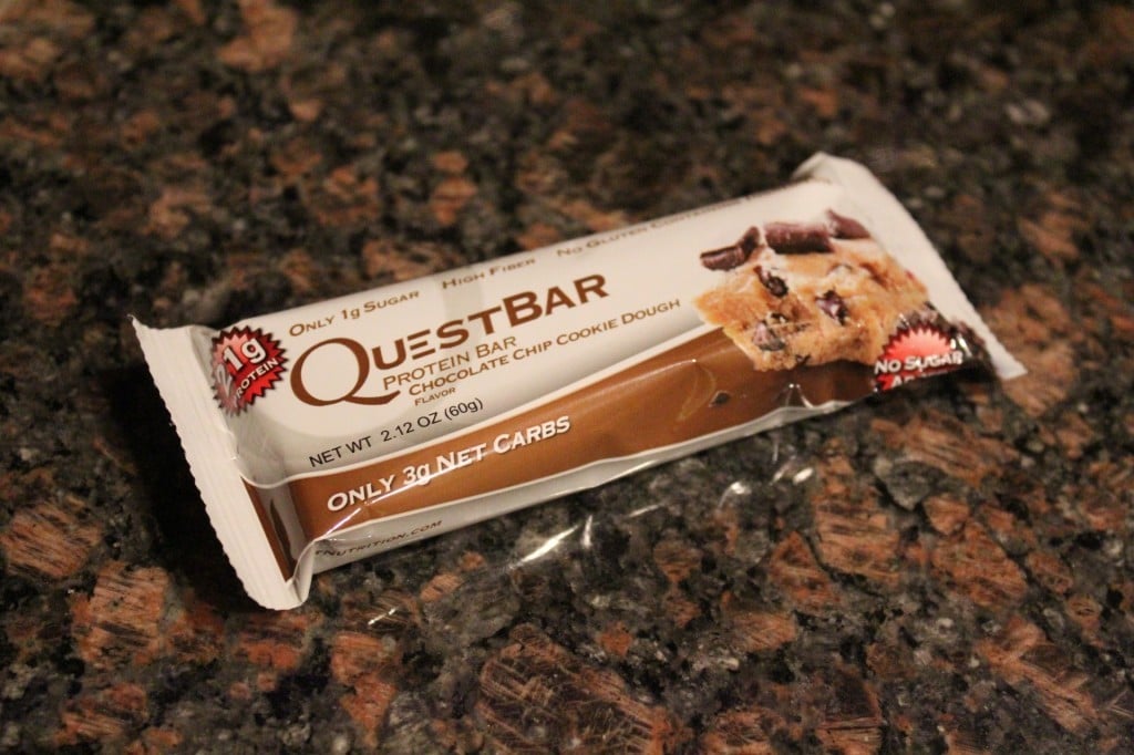 Quest Chocolate Chip Cookie Dough Bar | No Thanks to Cake