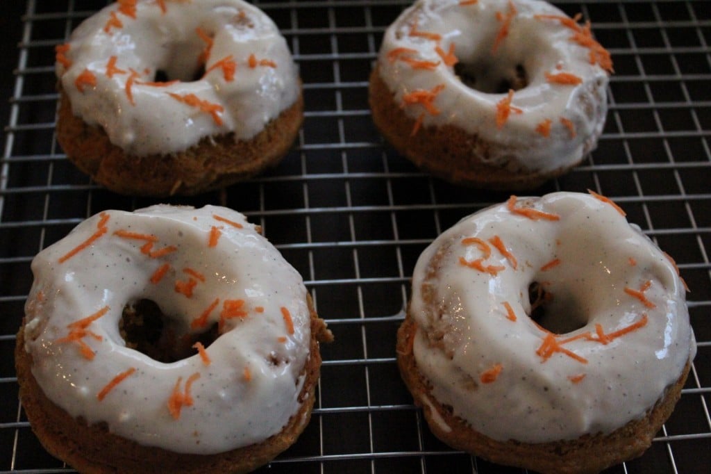 Carrot Cake Donuts | No Thanks to Cake