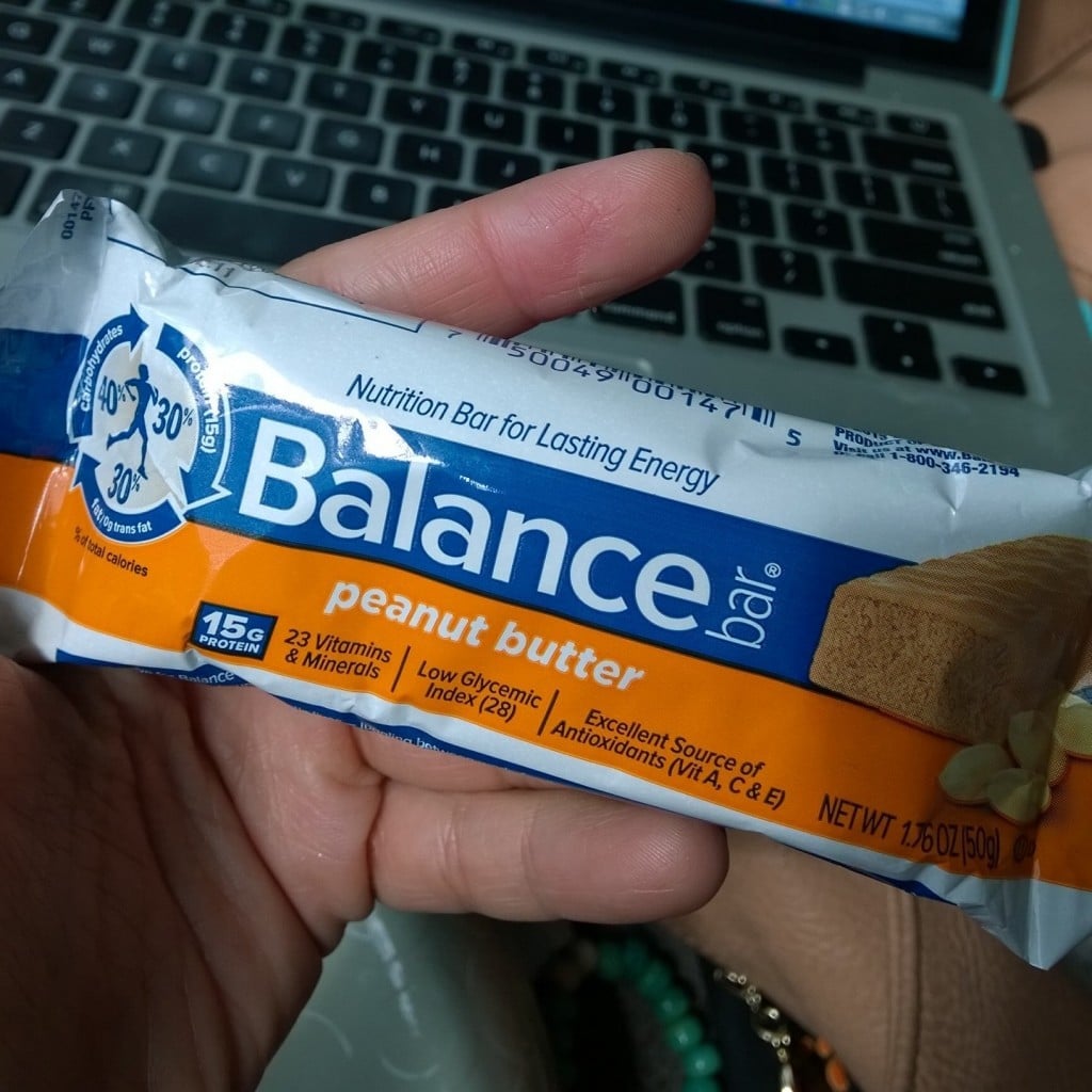 Peanut Butter Balance Bar | No Thanks to Cake