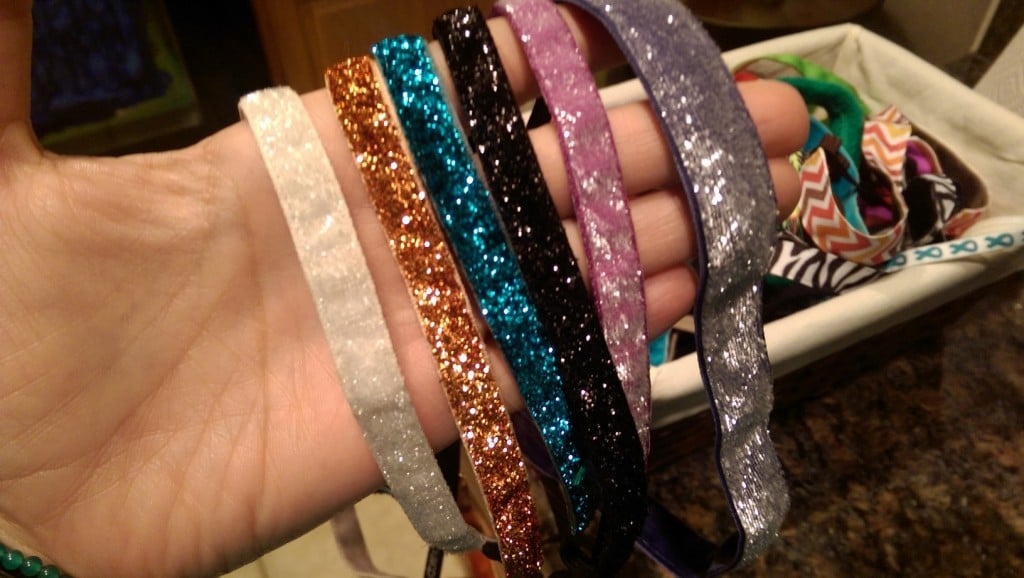 Sparkly BIC Bands | No Thanks to Cake