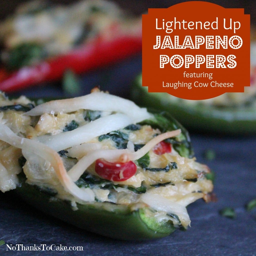 Lightened Up Jalapeño Poppers | No Thanks to Cake