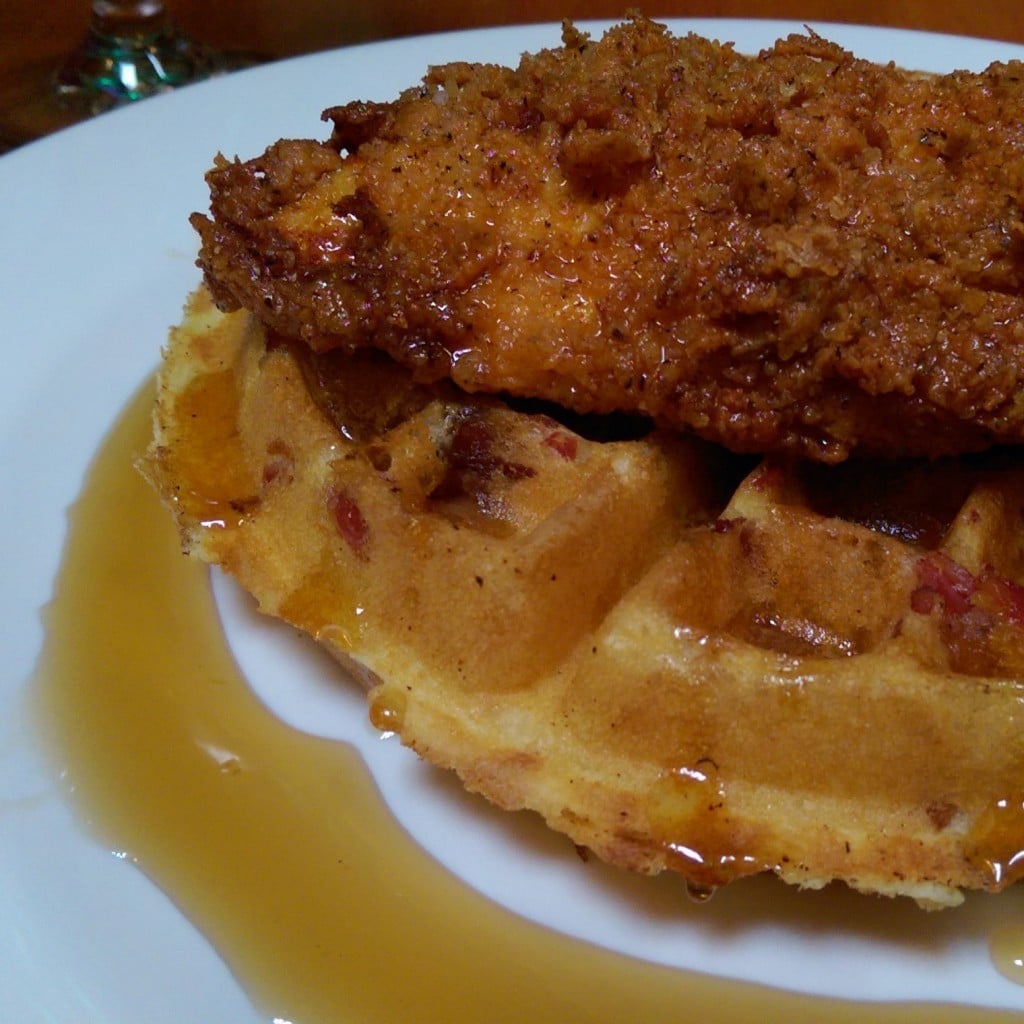 Chicken and Waffles | No Thanks to Cake