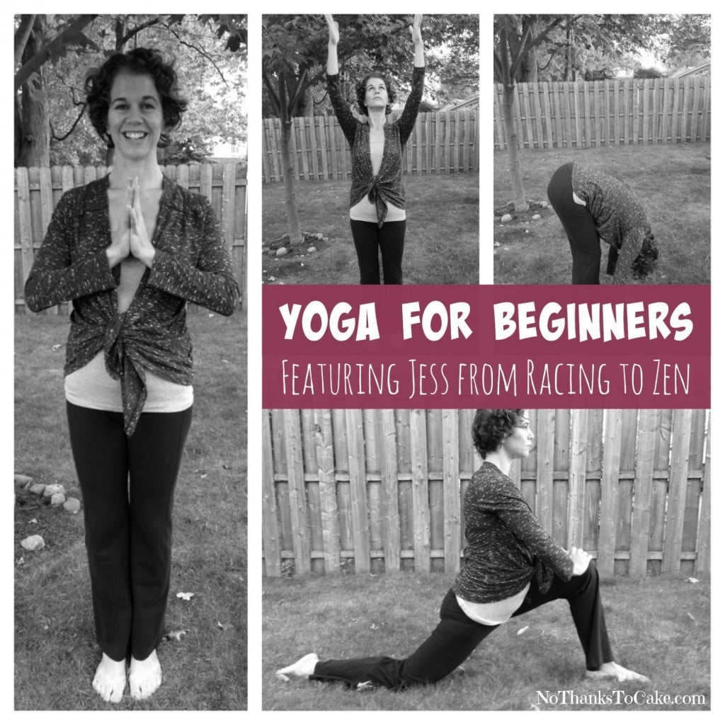 Yoga for Beginners Racing to Zen | No Thanks to Cake