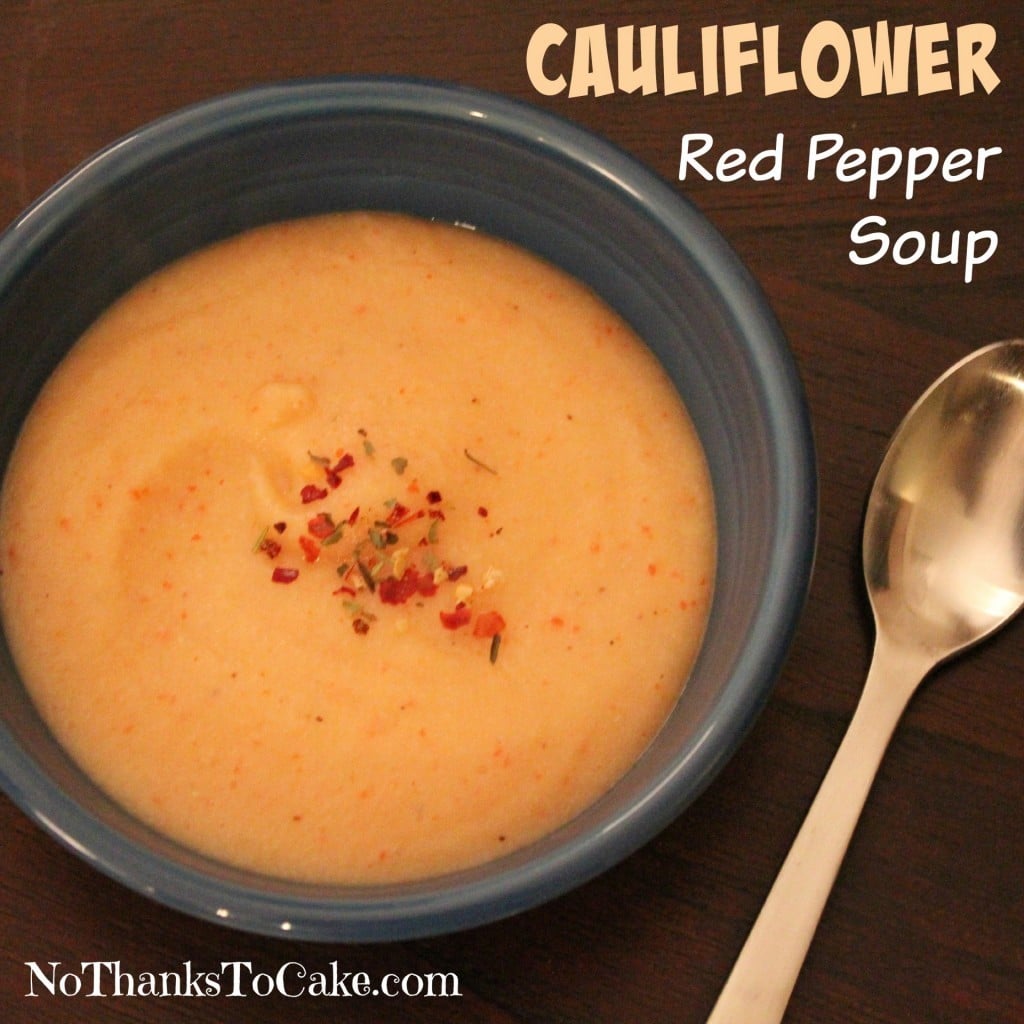 Cauliflower Red Pepper Soup