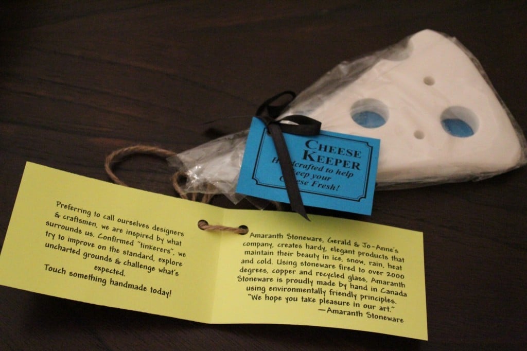 Cheese Keeper Uncommon Goods | No Thanks to Cake
