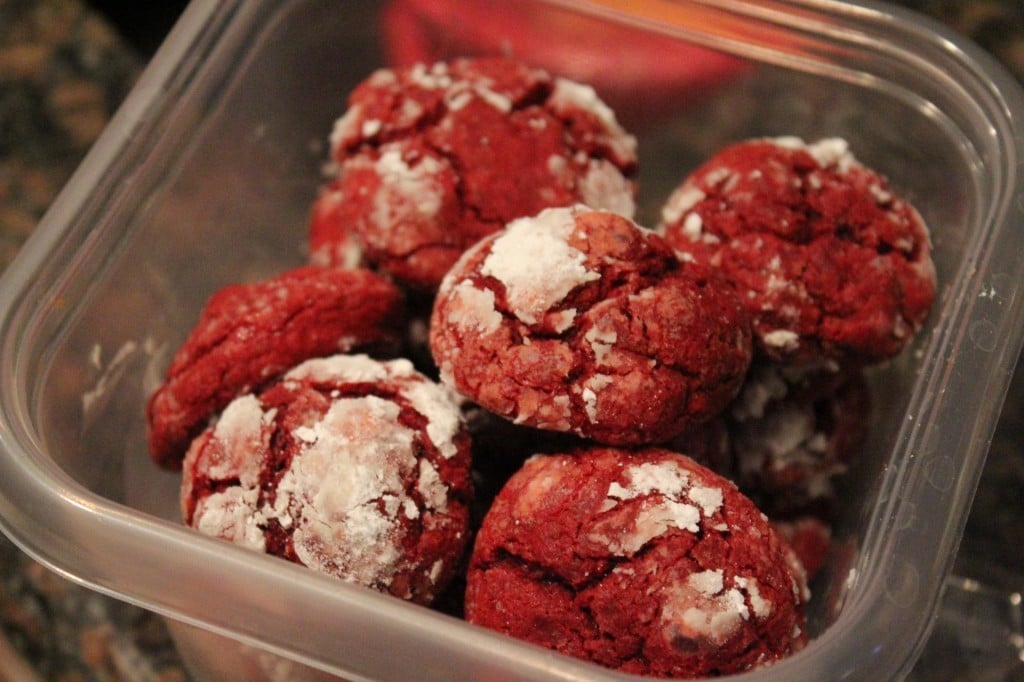 Red Velvet Gooey Butter Cookies | No Thanks to Cake