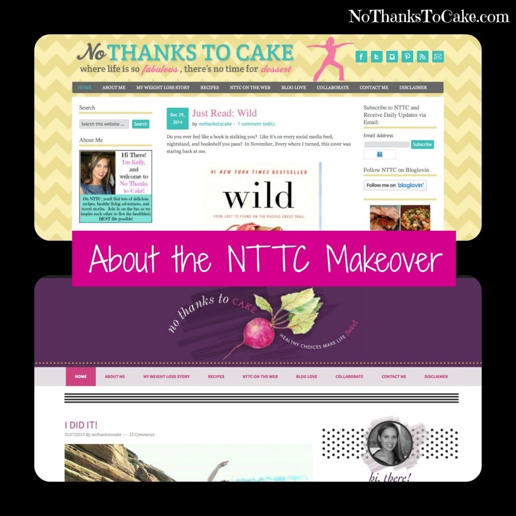 About the NTTC Makeover | No Thanks to Cake