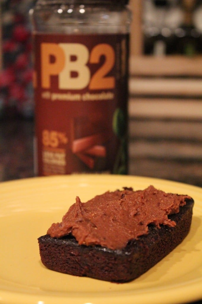Jenny Craig Brownie with Chocolate PB2 | No Thanks to Cake