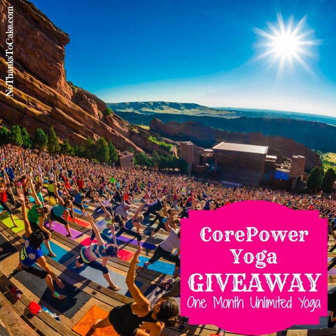Core Power Yoga Giveaway | No Thanks to Cake