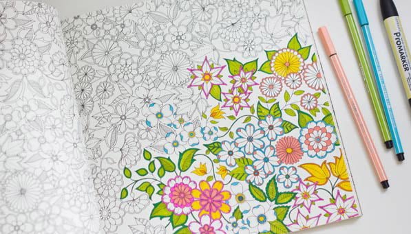 Adult Coloring Book | No Thanks to Cake
