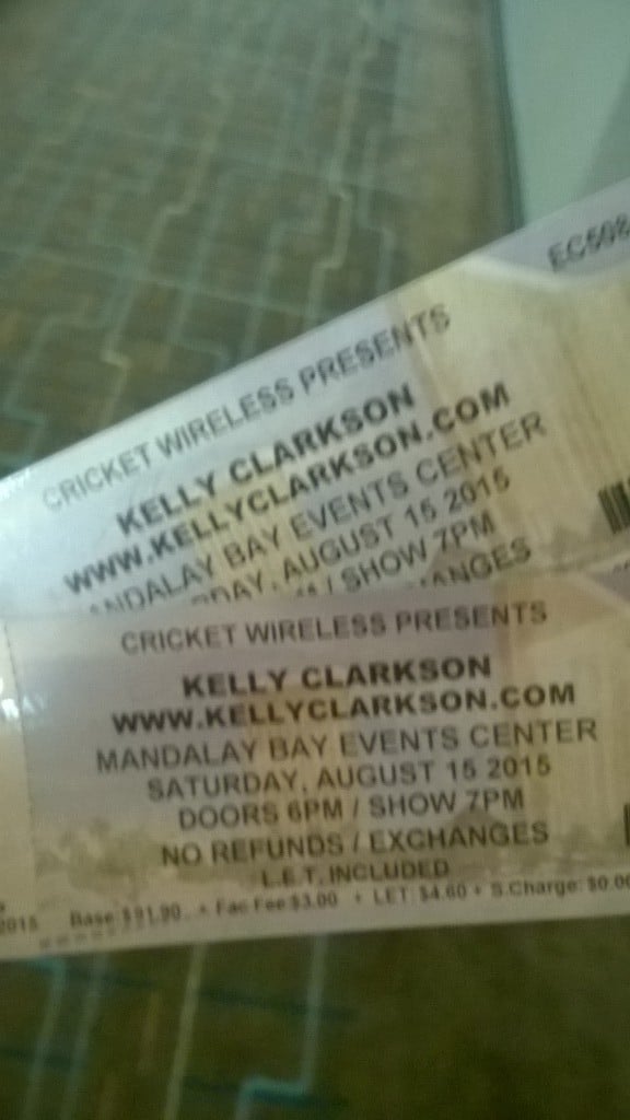 Kelly Clarkson Las Vegas | No Thanks to Cake