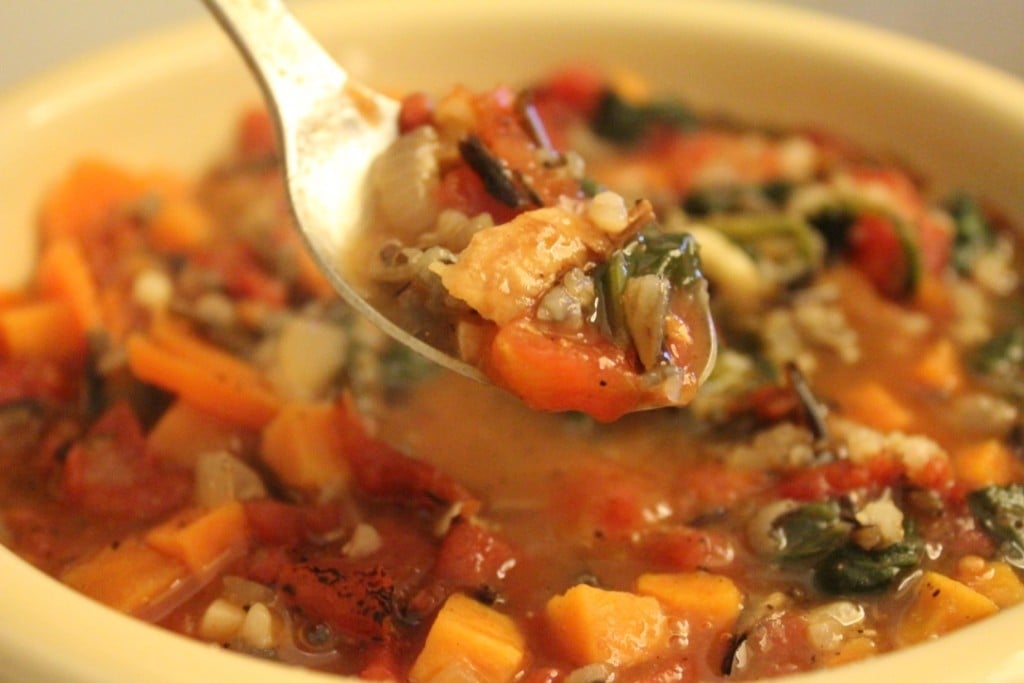 Jenny Craig Volumizing: Turkey and Wild Rice Vegetable Soup | No Thanks to Cake