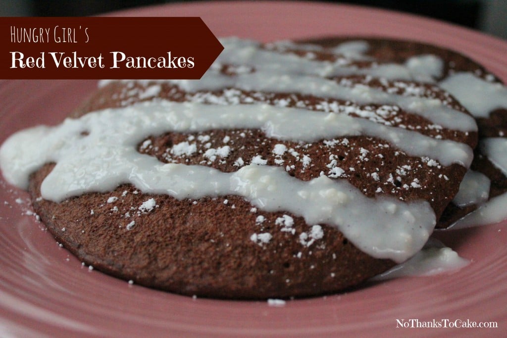 Hungry Girl's Red Velvet Pancakes | No Thanks to Cake