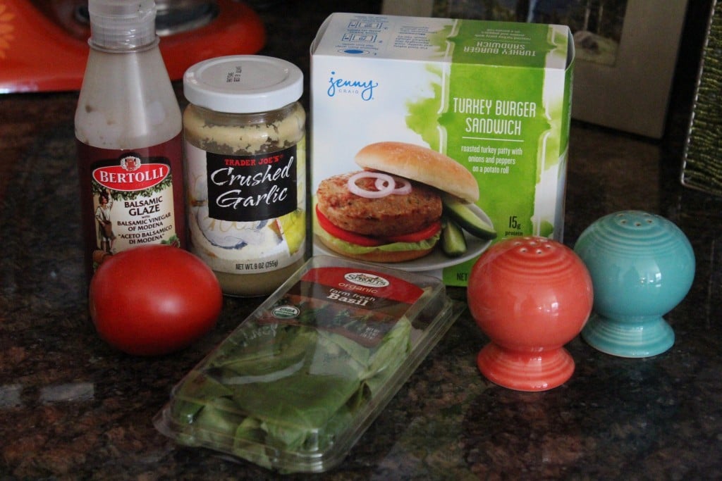 Jenny Craig Volumizing: Bruschetta Turkey Burger | No Thanks to Cake