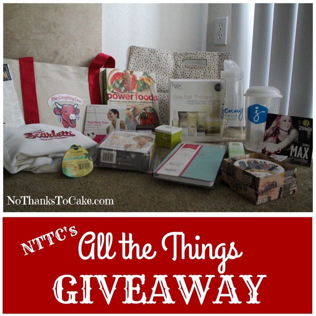 All the Things Giveaway | No Thanks to Cake