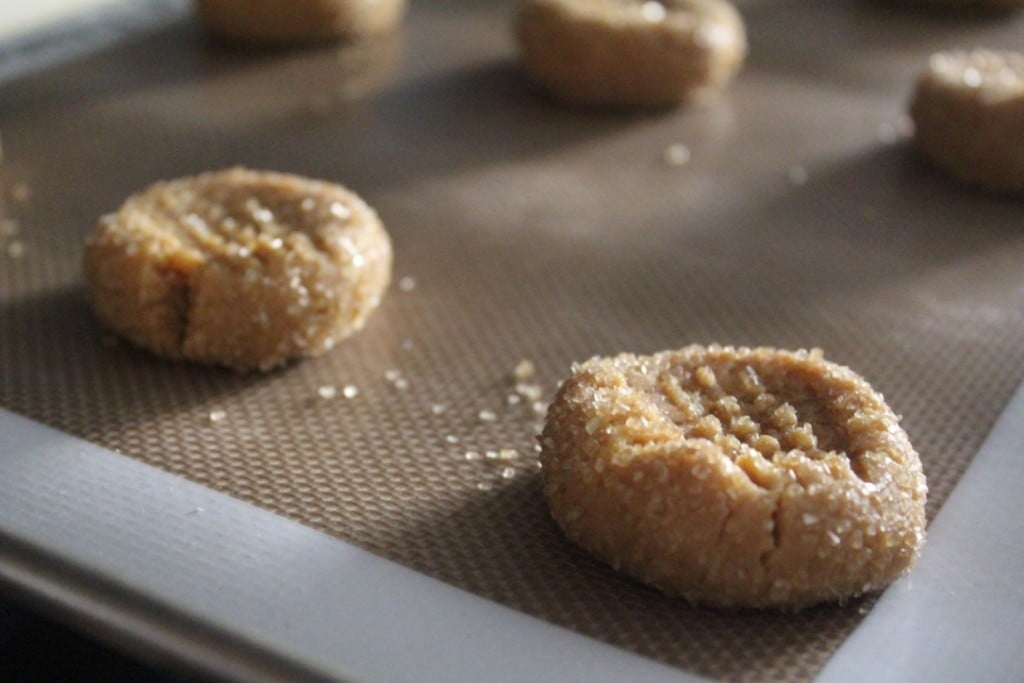 Four Ingredient Peanut Butter Cookies | No Thanks to Cake