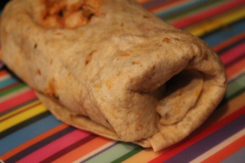 Jenny Craig Recipe: Spicy Chicken Burrito Wrap | No Thanks to Cake