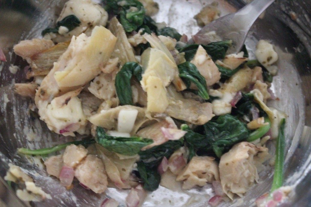 Jenny Craig Recipe: Spinach and Artichoke Baja Chicken Quesadilla | No Thanks to Cake