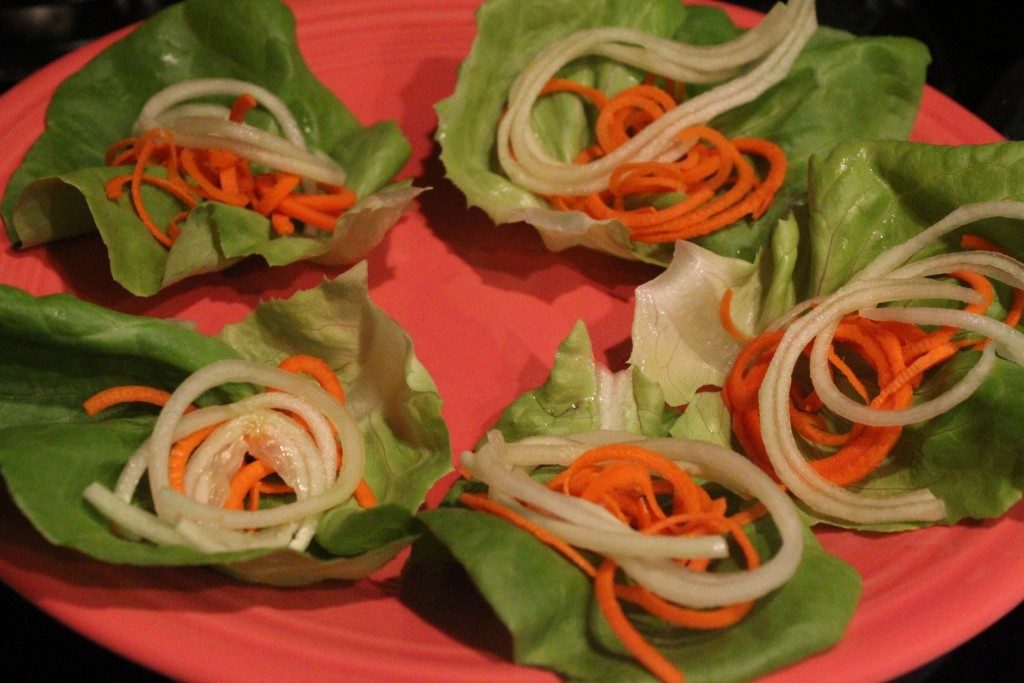 Loaded Asian-Style Lettuce Wraps | No Thanks to Cake