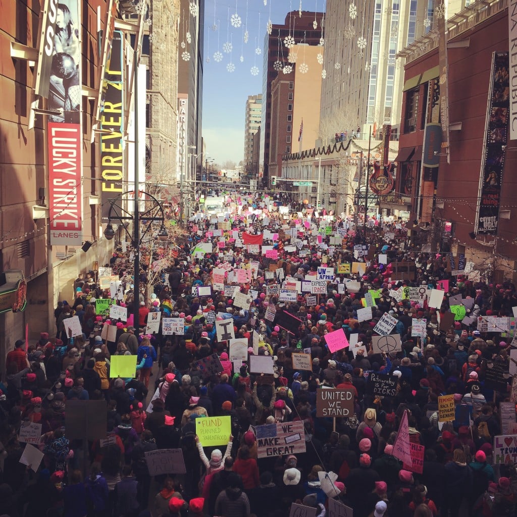 Womens' March Denver | No Thanks to Cake