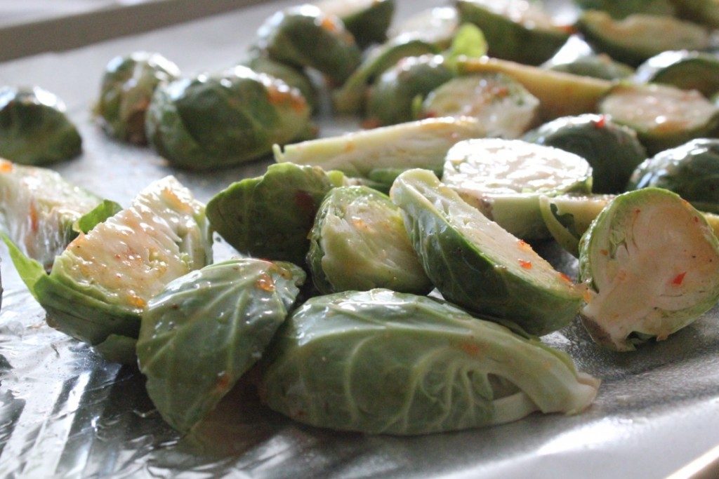 Thai Chili Brussels Sprouts | No Thanks to Cake