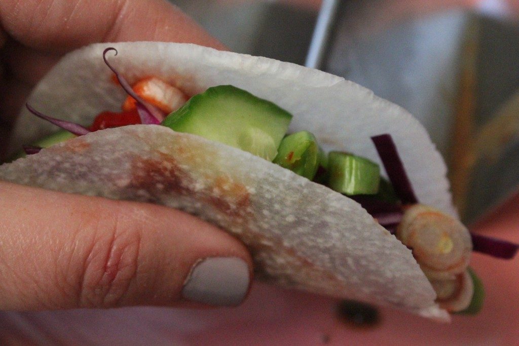 Jenny Craig Asian Jicama Tacos | No Thanks to Cake