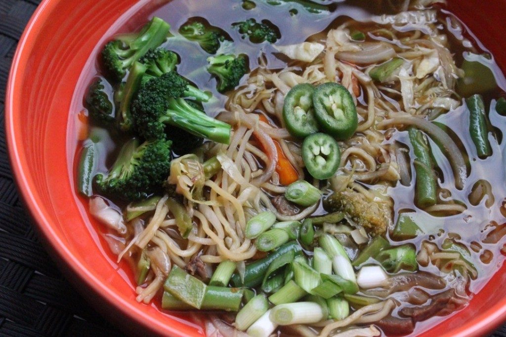Jenny Craig Asian Noodle Soup with Beef | No Thanks to Cake