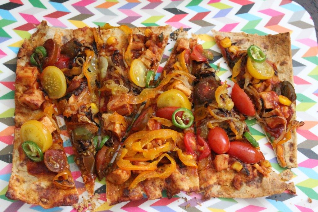Jenny Craig Recipe Creation Mexican Pizza | No Thanks to Cake