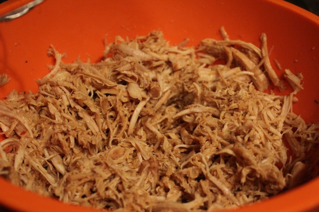 Slow Cooker Cafe Rio Shredded Chicken