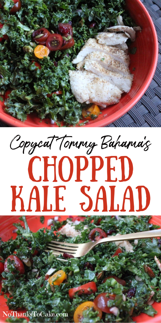 Copycat Tommy Bahama’s Chopped Kale Salad