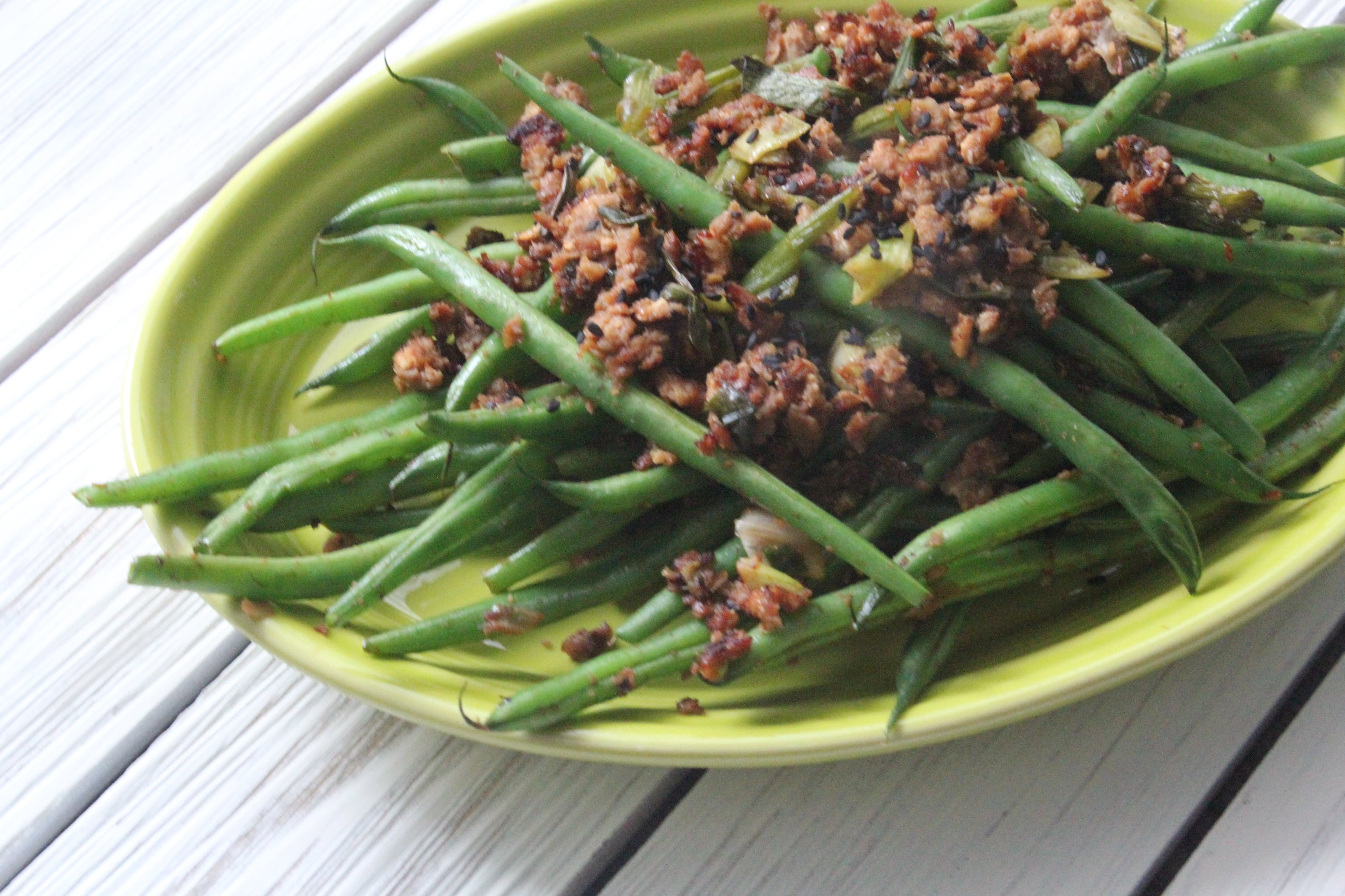 Jenny Craig Recipe Creation: Asian Turkey and Green Bean Stirfry
